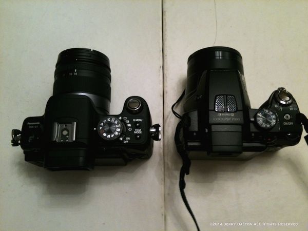 Panasonic DMC-G1 u-4/3  vs Nikon P100 Super Zoom...