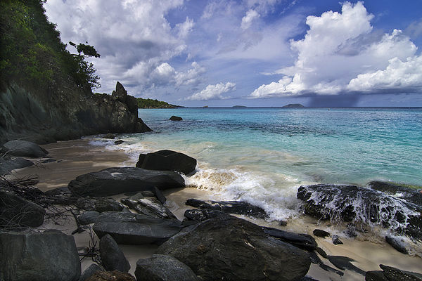 Trunk Bay, US Virgin Islands, St. John's...