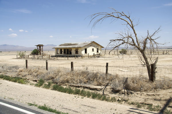 Abandoned house, Mojave Desert, CA...