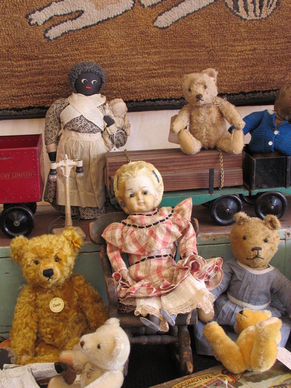 an Antique doll that looked like one I bought -wax...