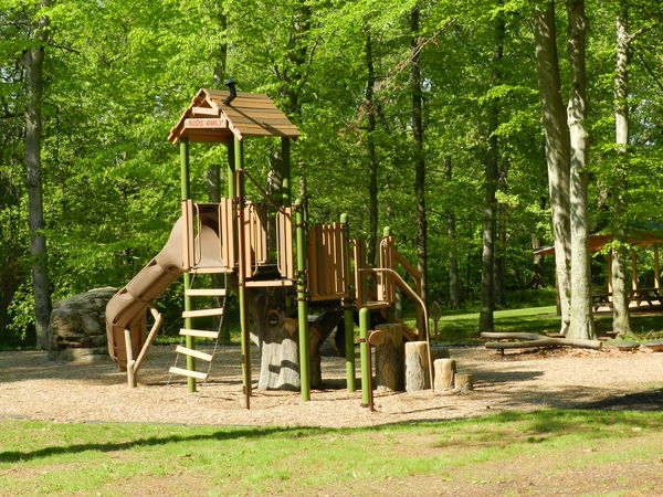Kids' playground next to the picnic area...