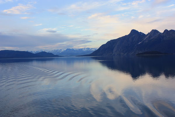 Near Sunset on an Alaskan Fjord...