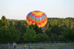 balloon landing in simpsonville s.c....
