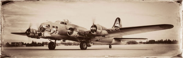 B-17 Flying Fortress...