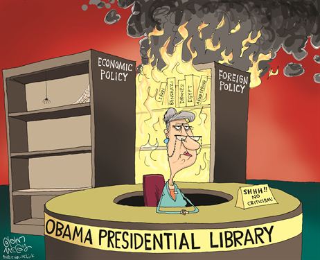 Obama's Empty Library...