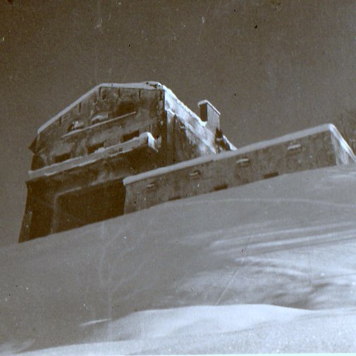 Hitler's alpine view from the Berghof's picture window 1946 Adolph