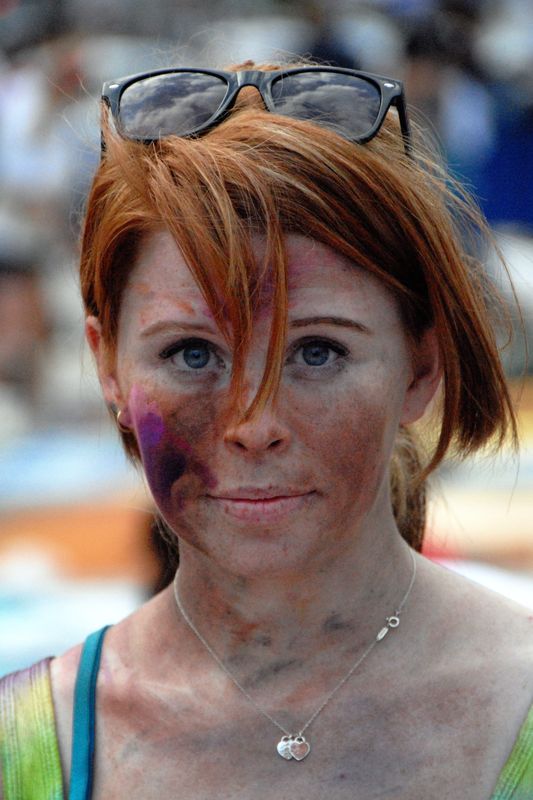 Redhead with other colors...