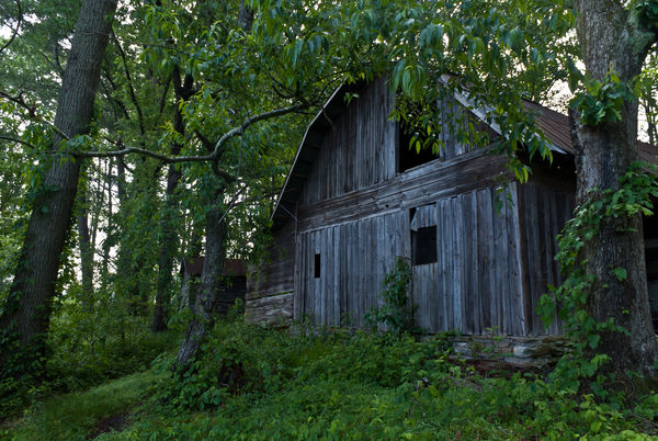 An old barn...