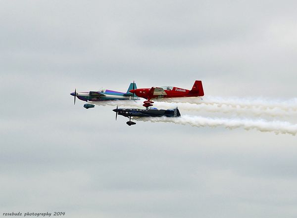 Firebirds aerobatic team...