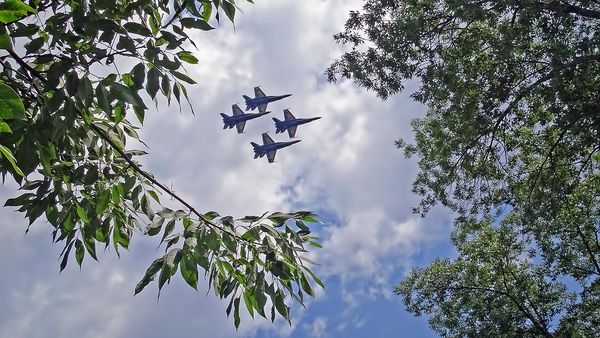 taken as they fly right over our house...