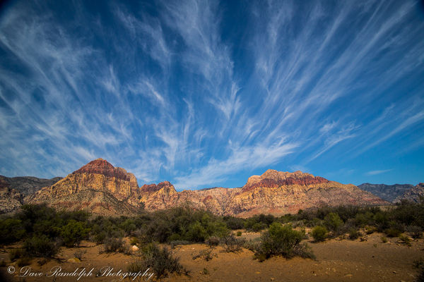Awesome clouds at Red Rock Canyon...