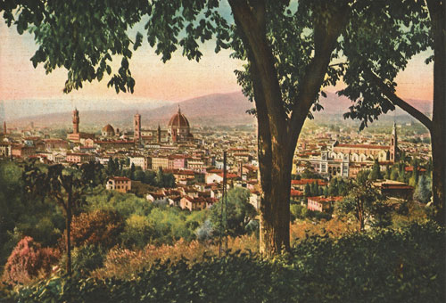 old post card photo of Florence...