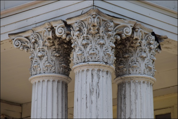 Old Mansion Columns...