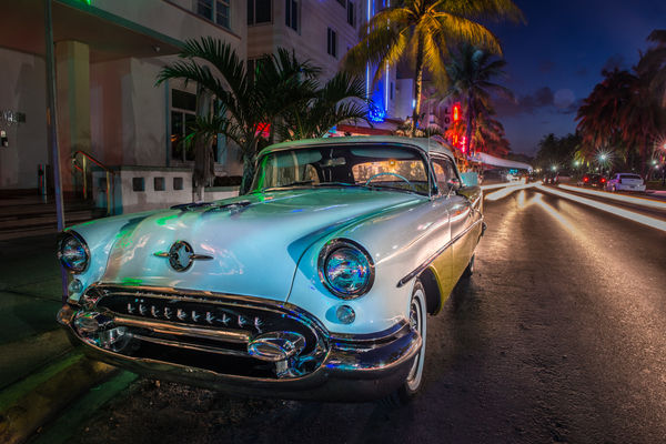 A shot from South Beach on Ocean Drive....