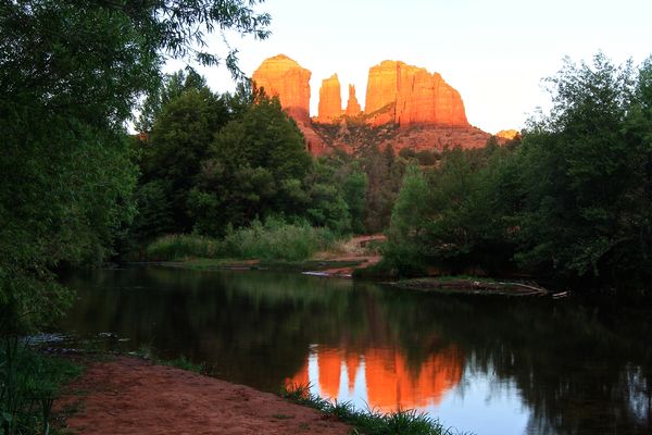 Cathedral Rock at Sunset...