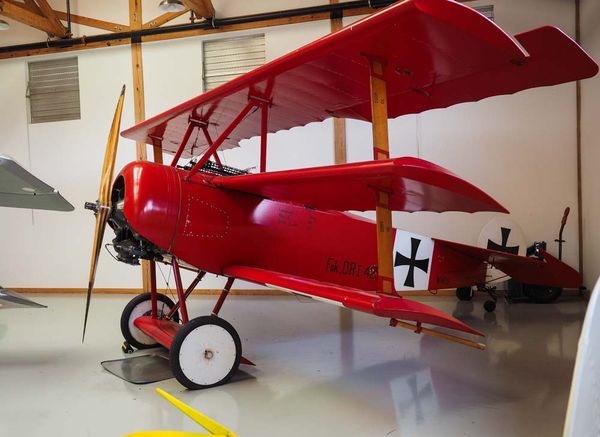 They have 3 Fokker triplanes!...