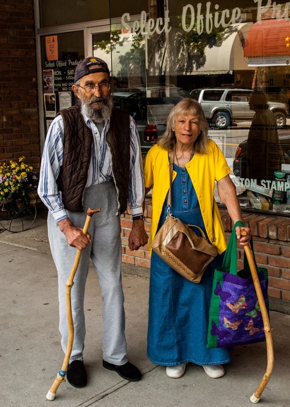 this Dukobor couple was intrigued and posed for me...