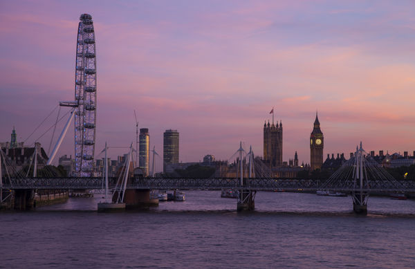 Westminster Palace & London Eye....
