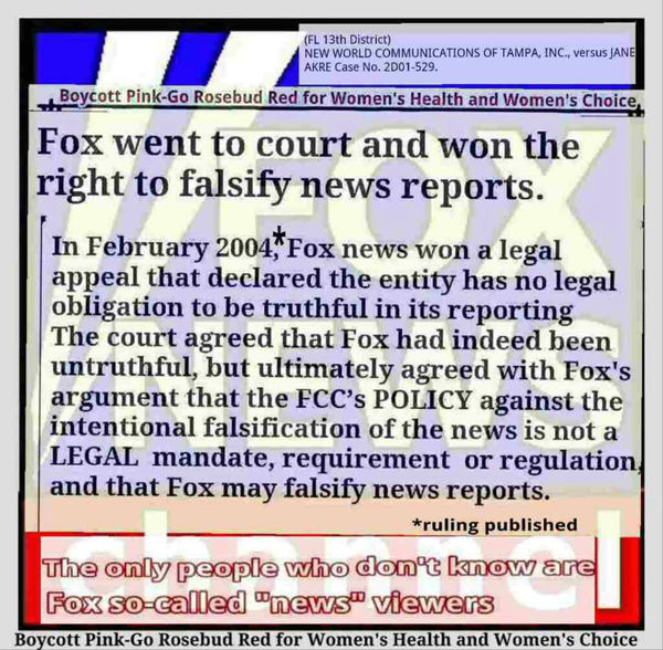 Fox Lies...