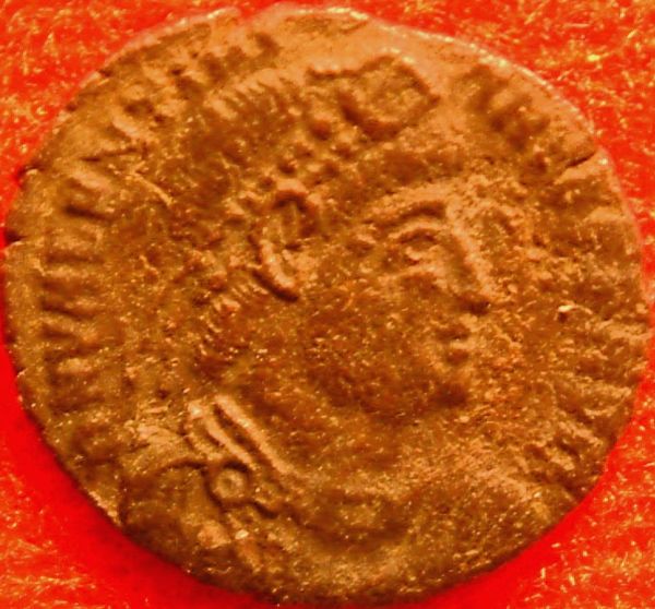 Roman coin after cleaning.  These coins are poor s...