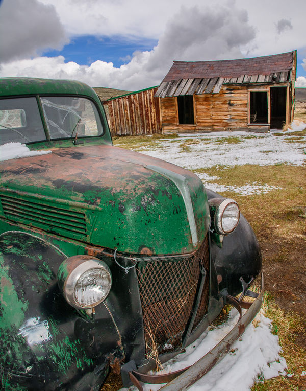 Old Car and Cabin...