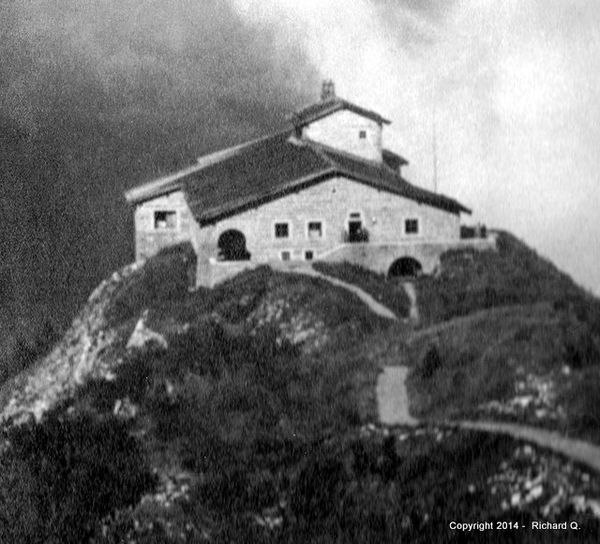 Hitler's Eagle's Nest high above Berchtesgaden - a...