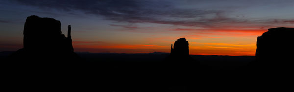 Monument Valley Sunrise from Valley View Hotel...