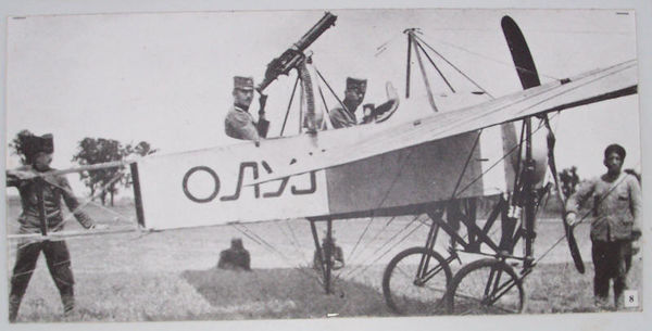 The first armed airplane of the Serbian army in 19...