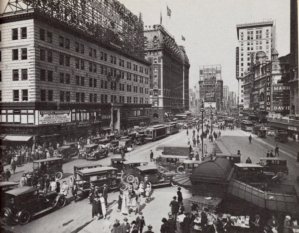 Times Square in 1922...