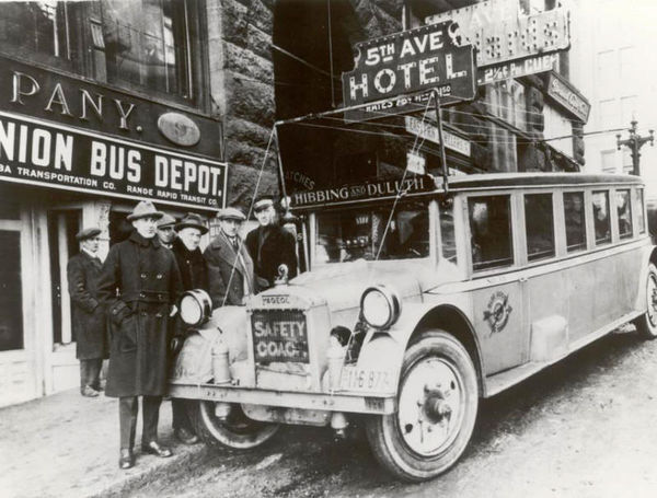 Greyhound bus in 1922...