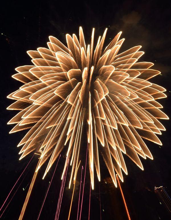 Fireworks from Dayton Ohio A few from this evening fireworks display