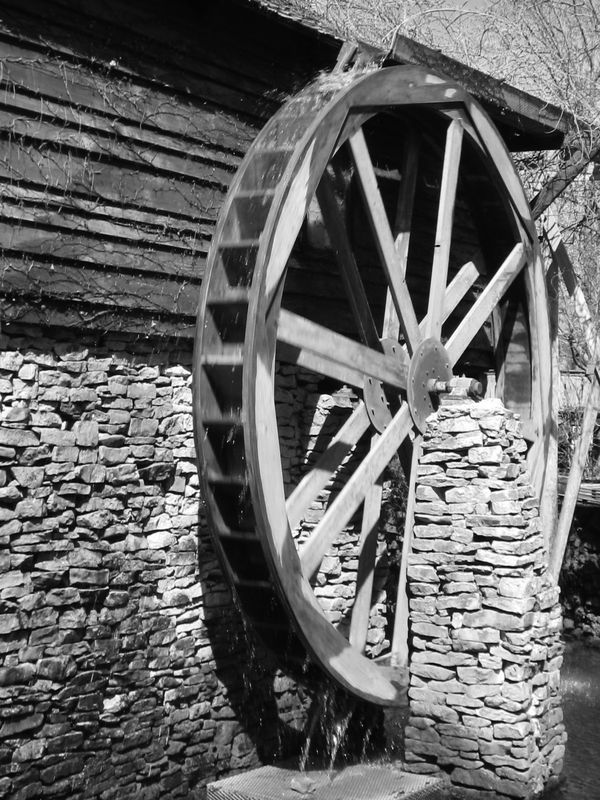 Old Time Water Wheel...