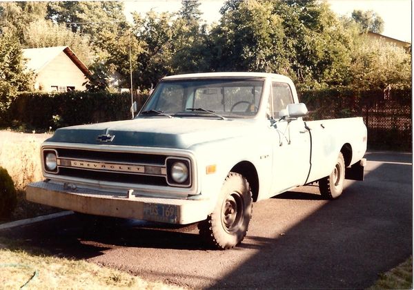 My new to me truck thirty years ago...