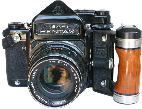 Pentax 6x7 & 6x7 f/2.4 105 mm Lens...