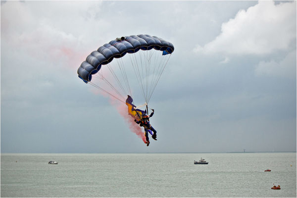 Tigers Parachute Display Team...