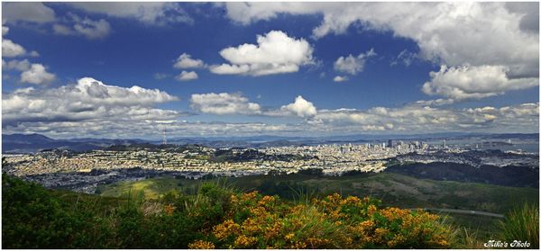 From San Bruno mountain....