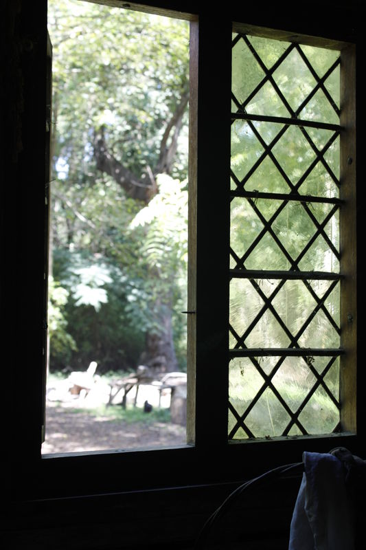 old window in the masters home...