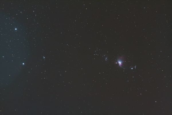 Orion Nebula without telesope....
