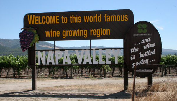 Welcoome to Napa Valley...