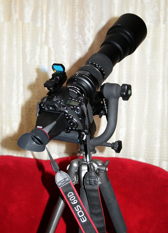 2X Maginifier Latest addition to Moon Setup Photog...