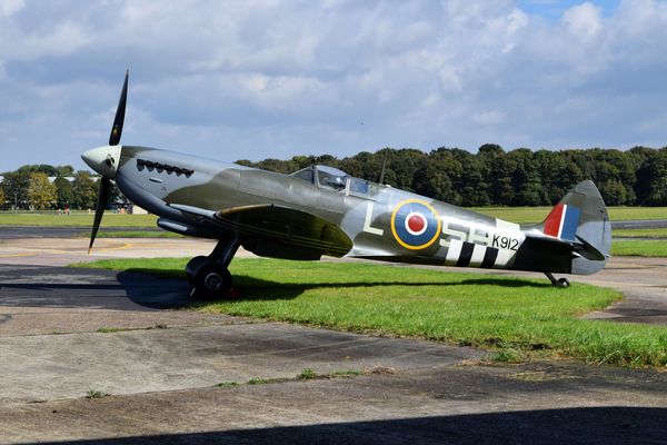 The iconic Spitfire...