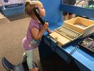 At the Children's Museum pretending to be Mommy wh...
