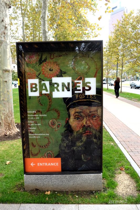 The new home of the Barnes Exhibit...