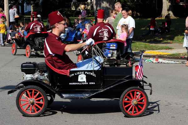 You have to have Shriners in an official parade....
