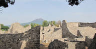 The ruins of Pompeii, Italy  once buried under 30 ...