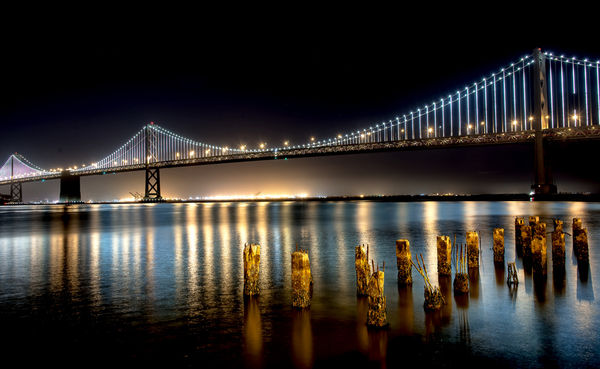 The Bay Bridge from San Francisco...