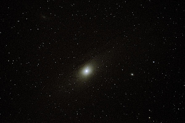 Andromeda and 2 companion galaxies...