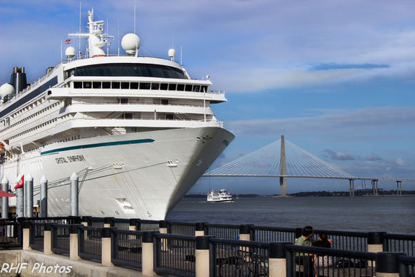 Charleston Harbor Cruise Ship...