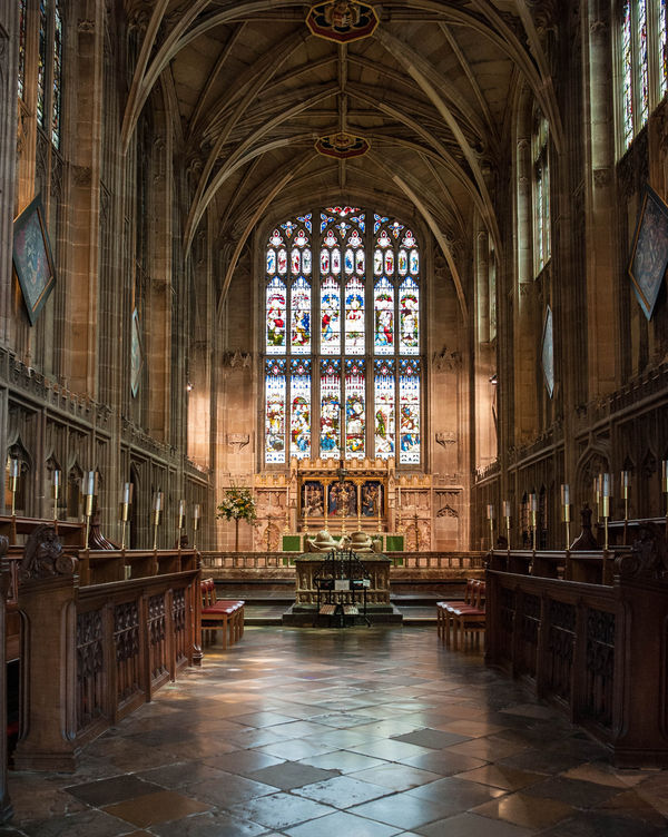 Church interior - Warwick (England)...