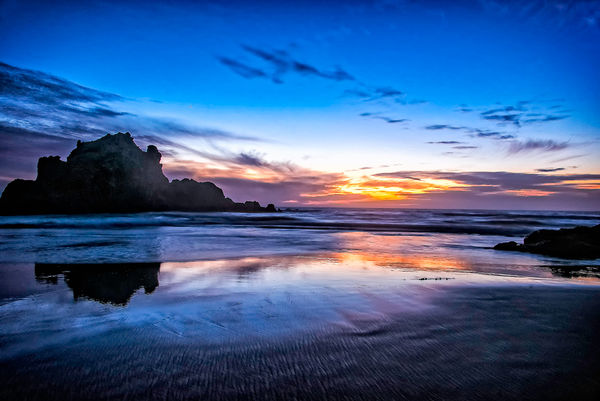 Sunset at Pfeiffer Beach...